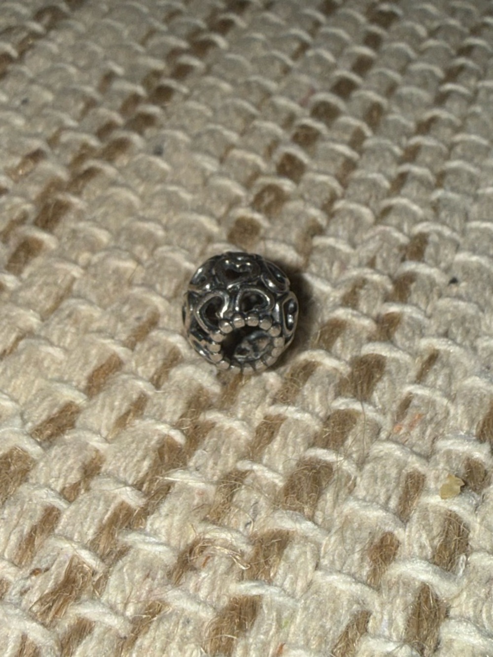 Pandora Silver Heart Charm - Picture 2 of 2